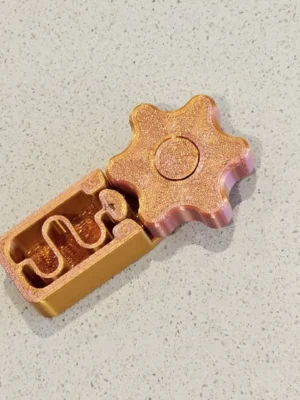 Clicker Fidget 3D Baskı Modeli — Fidget Oyuncak