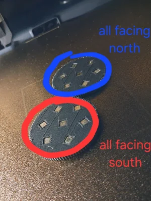 Oreo Magnetic Fidget Slider For 5mm Magnets Balls Or 4mm Cubes Magnets 3D Baskı Modeli — Fidget Oyuncak