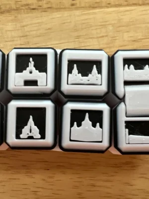 Temple Fidget Cube 3D Baskı Modeli — Fidget Oyuncak