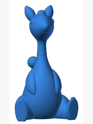 Ampharos 3D Baskı Modeli — Pokémon