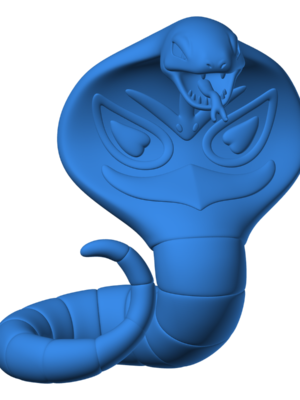 Arbok 4 3D Baskı Modeli — Pokémon