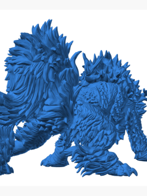 Arcanine 1 3D Baskı Modeli — Pokémon