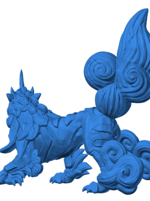 Arcanine 3 3D Baskı Modeli — Pokémon