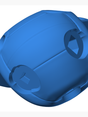 Blastoise 6 3D Baskı Modeli — Pokémon
