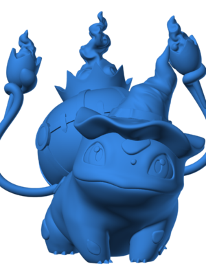 Bulbasaur 6 3D Baskı Modeli — Pokémon