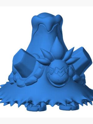 Camerupt 3D Baskı Modeli — Pokémon