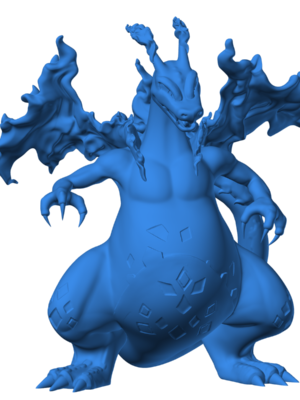Charizard 5 3D Baskı Modeli — Pokémon