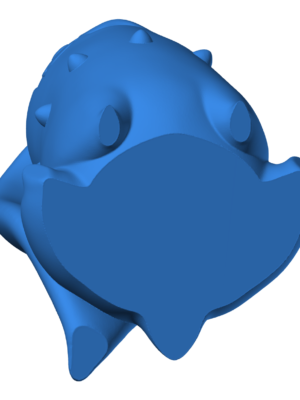 Chikorita 2 3D Baskı Modeli — Pokémon