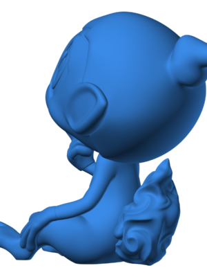 Chimchar 3 3D Baskı Modeli — Pokémon