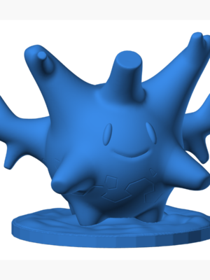 Corsola 1 3D Baskı Modeli — Pokémon