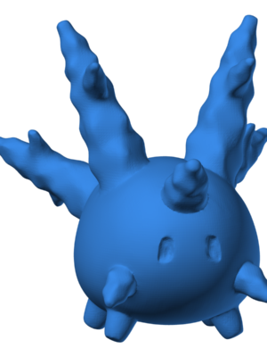 Corsola 2 3D Baskı Modeli — Pokémon
