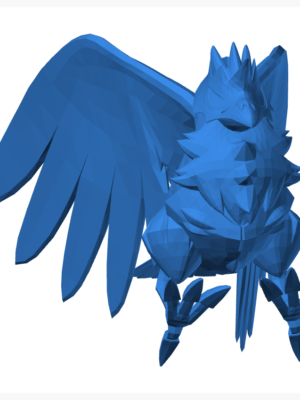 Corviknight 2 3D Baskı Modeli — Pokémon