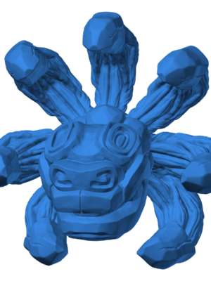Cradily 1 3D Baskı Modeli — Pokémon
