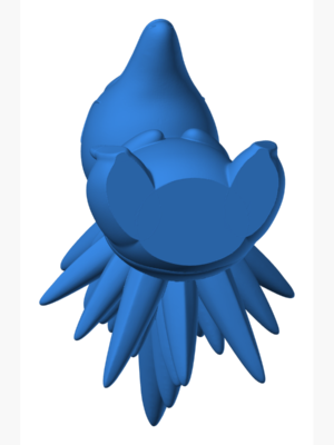 Cyndaquil 7 3D Baskı Modeli — Pokémon