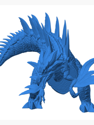 Dracozolt 3D Baskı Modeli — Pokémon