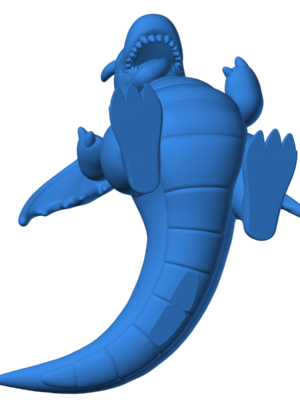 Dragonite 10 3D Baskı Modeli — Pokémon