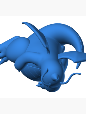 Dragonite 11 3D Baskı Modeli — Pokémon