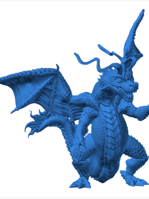 Dragonite 2 3D Baskı Modeli — Pokémon
