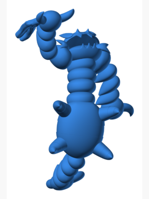 Drapion 3D Baskı Modeli — Pokémon
