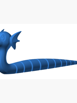 Dratini 3 3D Baskı Modeli — Pokémon