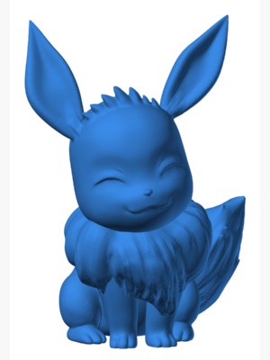 Eevee 15 3D Baskı Modeli — Pokémon