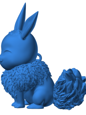 Eevee 16 3D Baskı Modeli — Pokémon