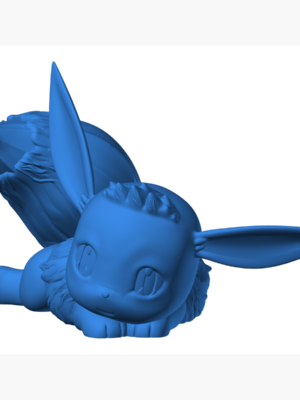 Eevee 3 3D Baskı Modeli — Pokémon