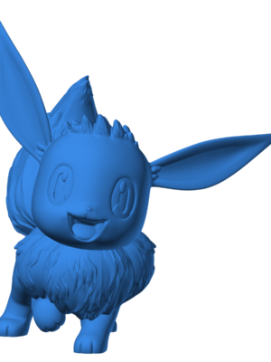 Eevee 5 3D Baskı Modeli — Pokémon