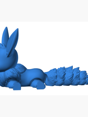 Eevee 6 3D Baskı Modeli — Pokémon