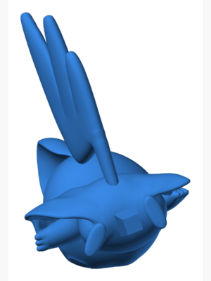 Emolga 3D Baskı Modeli — Pokémon