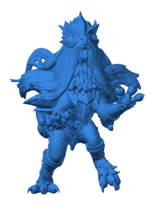 Entei 2 3D Baskı Modeli — Pokémon