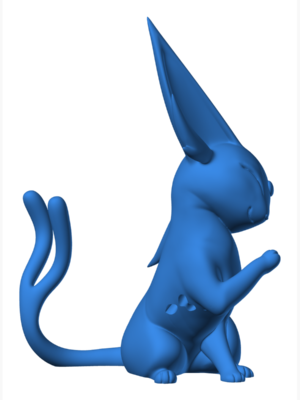 Espeon 10 3D Baskı Modeli — Pokémon