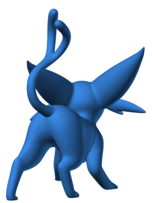 Espeon 5 3D Baskı Modeli — Pokémon