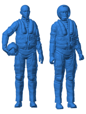 pilots-hwass20230825-39364-8ns7jw 3D Baskı Modeli — Askeri Figür