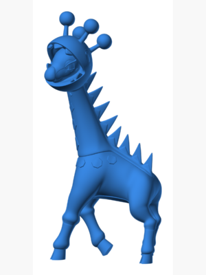 Farigiraf 3D Baskı Modeli — Pokémon