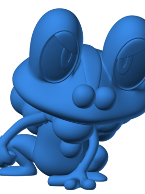 Froakie 1 3D Baskı Modeli — Pokémon