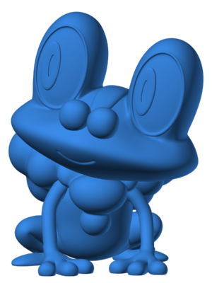 Froakie 2 3D Baskı Modeli — Pokémon