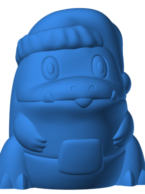 Fuecoco 3 3D Baskı Modeli — Pokémon