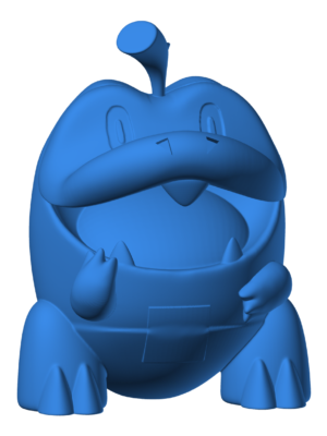 Fuecoco 4 3D Baskı Modeli — Pokémon