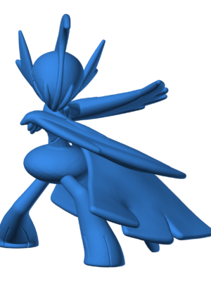 Gallade 3D Baskı Modeli — Pokémon