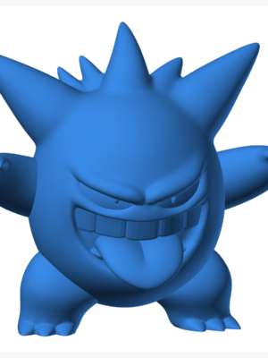 Gengar 11 3D Baskı Modeli — Pokémon