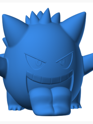 Gengar 12 3D Baskı Modeli — Pokémon