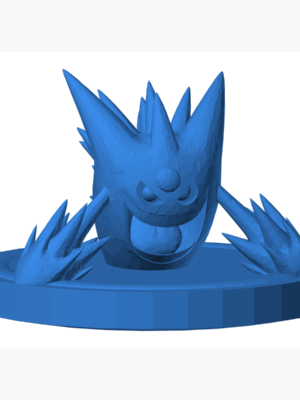 Gengar 19 3D Baskı Modeli — Pokémon