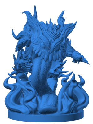Gengar 3 3D Baskı Modeli — Pokémon