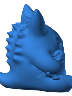 Gengar 8 3D Baskı Modeli — Pokémon