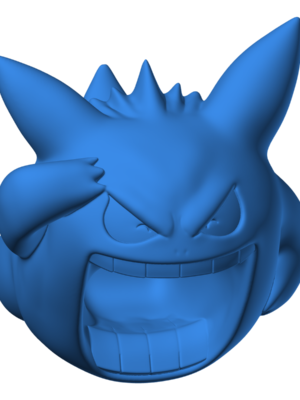 Gengar 9 3D Baskı Modeli — Pokémon