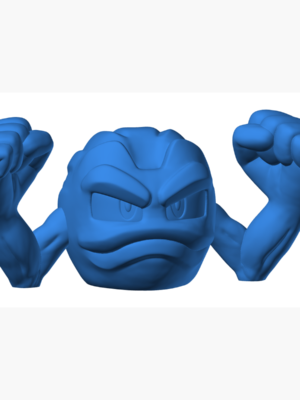 Geodude 3D Baskı Modeli — Pokémon