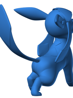 Glaceon 10 3D Baskı Modeli — Pokémon