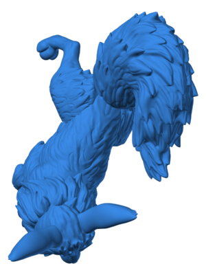 Glaceon 2 3D Baskı Modeli — Pokémon