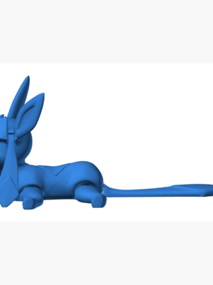 Glaceon 4 3D Baskı Modeli — Pokémon